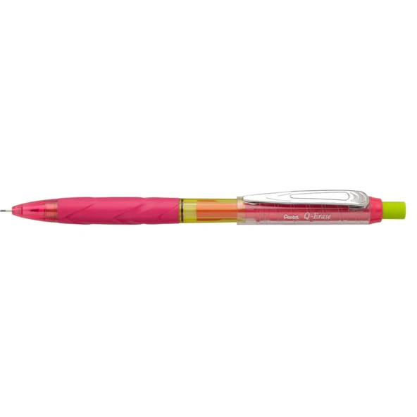 Pentel Q-Erase Silgili Versatil Kalem 0.5 mm Pembe QE425-P ürün görseli 1