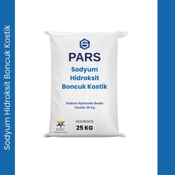 Sodyum Hidroksit Boncuk Kostik 25 Kg ürün görseli 1
