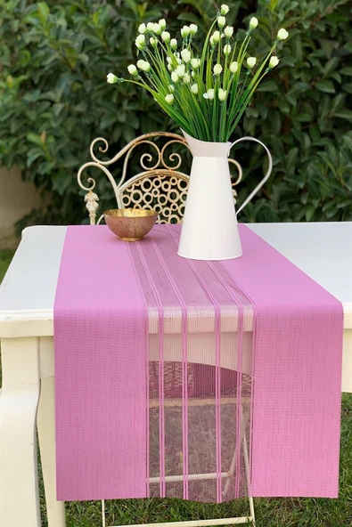 40x300 cm Lazer Kesim Modern Runner - Resim 4