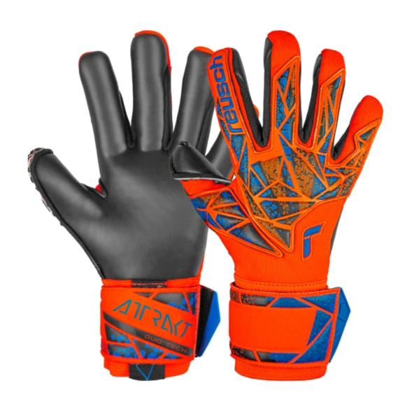 Reusch Attrakt Duo Hyper Orng / Elec Blue / Siyah Kaleci Eldiveni 5470025-2211 ürün görseli 1