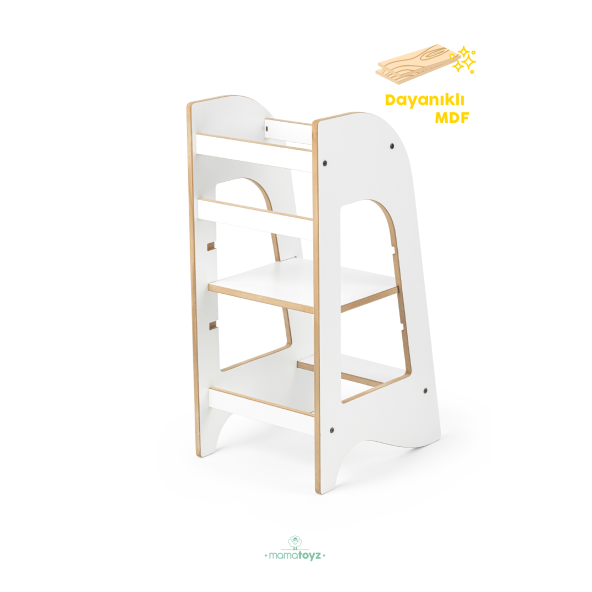 Kule Öğrenme Kulesi - Mdf - Resim 3