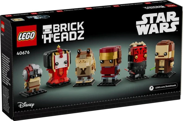 LEGO BrickHeadz 40676 The Phantom Menace - Resim 2