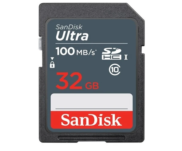 SanDisk 32GB Ultra Class 10 100MB/S Hafıza Kartı SDSDUNR-032G-GN3IN ürün görseli 1