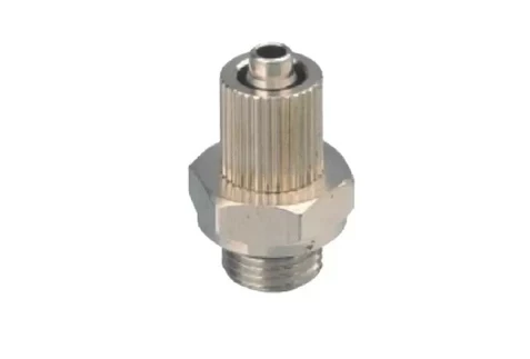 Metal Mini Somun Sıkmalı Düz Rekor 4x6mm - M6 ürün görseli 1