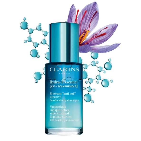 CLARINS Hydra-Essentiel Bi-sérum anti-soif suractivé 30 ml ürün görseli 1