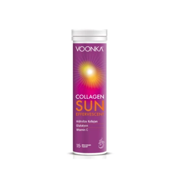 Voonka Collagen Sun 15 Effervescent Tablet ürün görseli 1