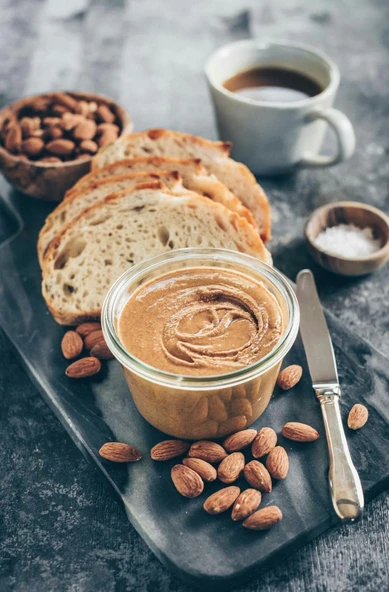 ŞEKERSİZ DOĞAL BADEM EZMESİ 1 Kg - Resim 5