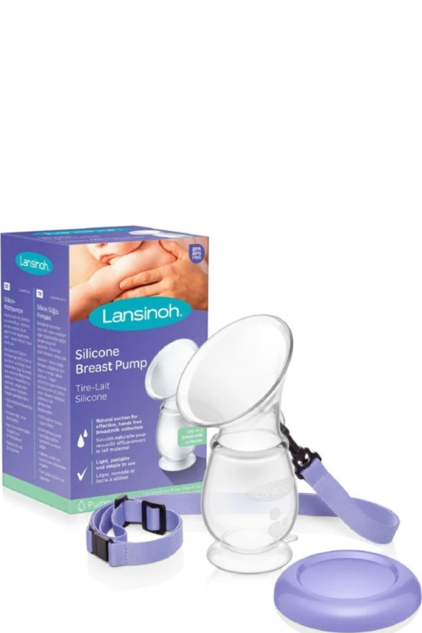 Lansinoh Silikon Göğüs Pompası ürün görseli 1