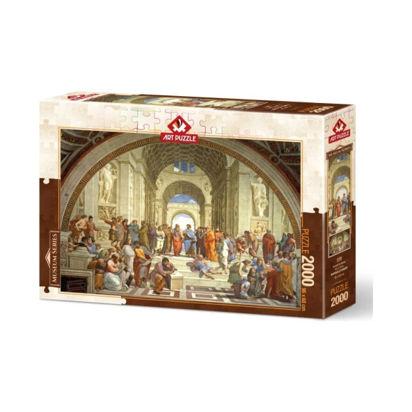 Art Puzzle Atina Okulu 2000 Parça Puzzle 5488 ürün görseli 1