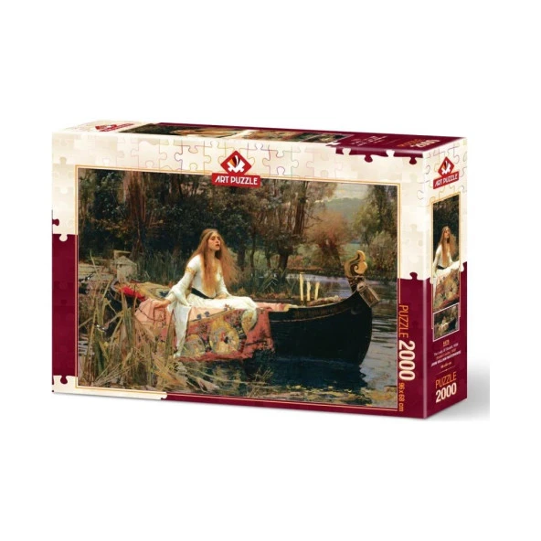 Art Puzzle 1888 Shalott Leydisi 2000 Parça  Puzzle 5478 ürün görseli 1