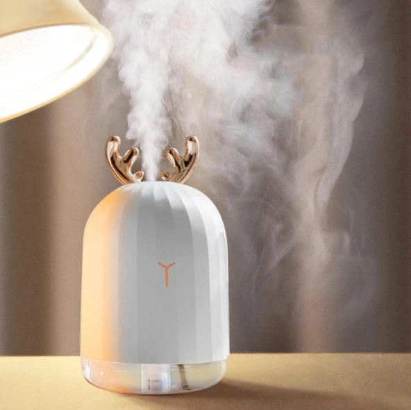 Sevimli Hava Nemlendirici Buhar Makinesi Lovely Humidifier Led Işıklı Aroma Difüzörü ürün görseli 1