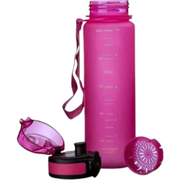 Vagonlife 3037 650 ml Tritan Matara Fuchsia Pink ürün görseli 1