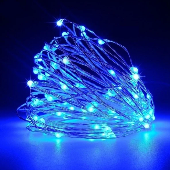 HİDZ Tel Led Işık - MAVİ -3 METRE - Resim 2