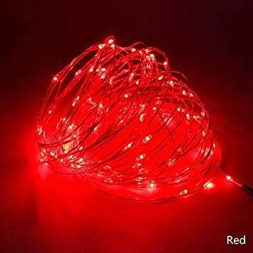 HİDZ Tel Led Işık - KIRMIZI -3 METRE - Resim 2