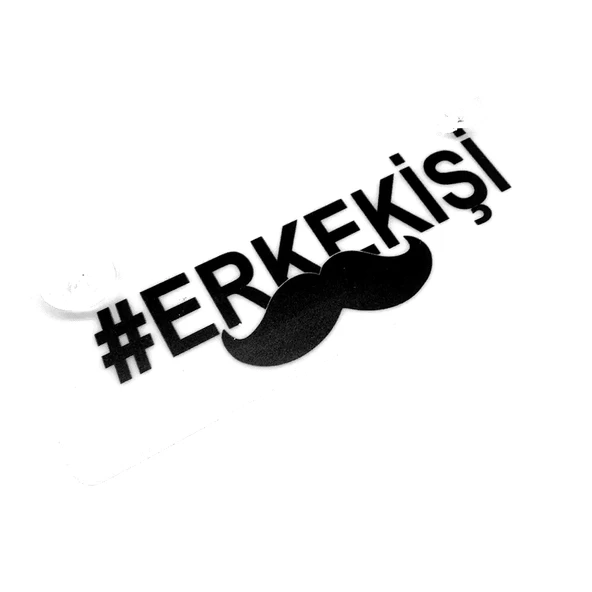 Erkekişi Yazılı Sök Tak Dekor Plaka ürün görseli 1