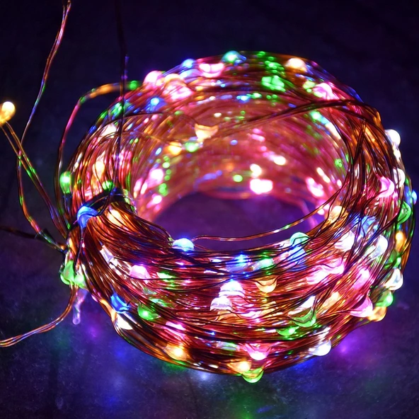 HİDZ Tel Led Işık- RGB -3 METRE - Resim 2