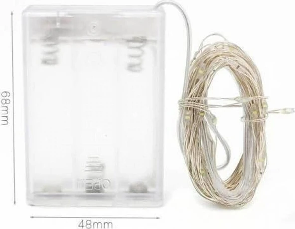 HİDZ Tel Led Işık-5 Metre - 3 Modlu - Rgb - Resim 3