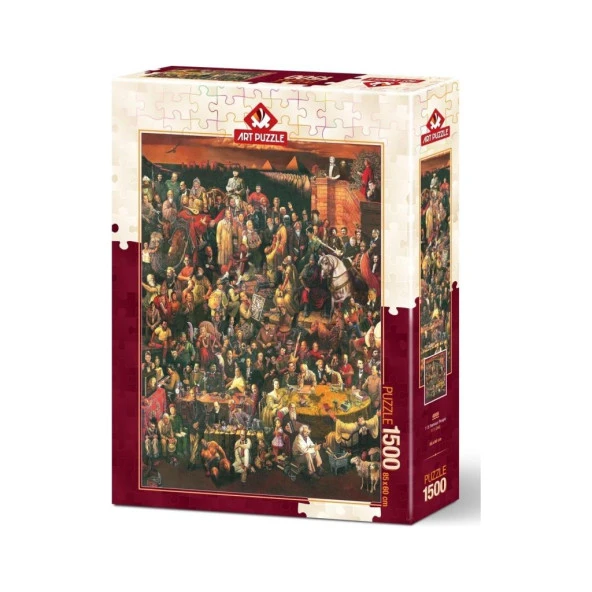 Art Puzzle 113 Ünlü 1500 Parça  Puzzle 4000 ürün görseli 1