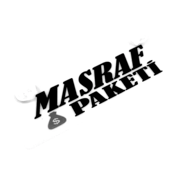 Masraf Paketi Yazılı Sök Tak Dekor Plaka ürün görseli 1