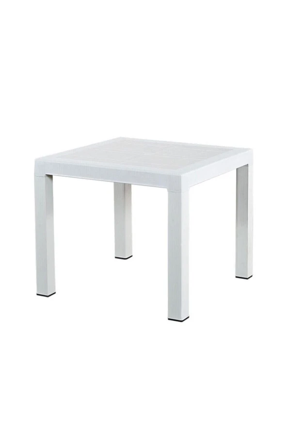 hesapli Rattan Plastik Masa 90 X 90 Cm 4 Renk ürün görseli 1