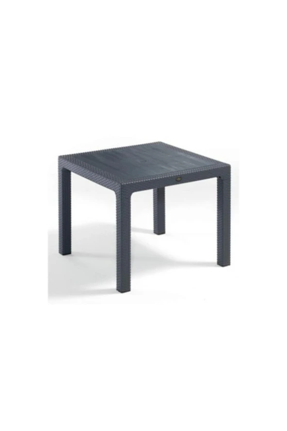 RomanoSet Plastik 90x90 Rattan Masa (camsız ) ürün görseli 1