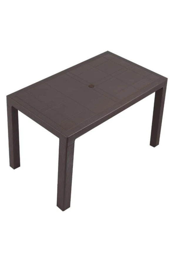 GARDA Rattan Görünümlü Masa 70x120 Cm ürün görseli 1