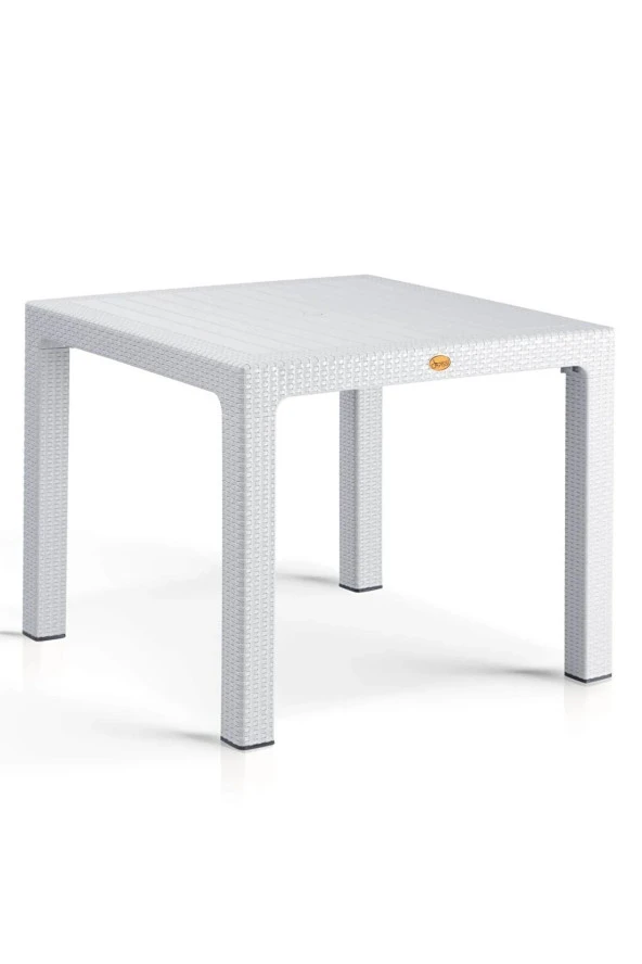 Camsız 90x90 cm Rattan Bahçe Balkon Masası ürün görseli 1