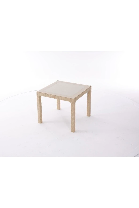 Stars Rattan 90x90 Masa Camsız ürün görseli 1