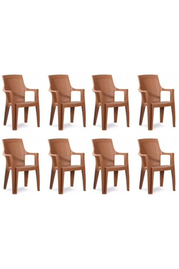 Besa Sultan Koltuk 8 Adet (teak(tik) ürün görseli 1