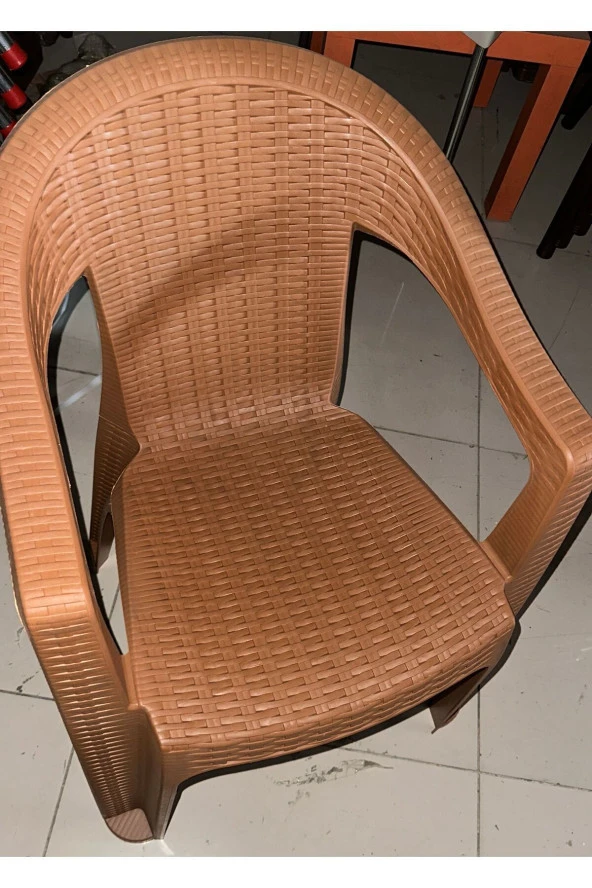 RomanoSet Plastik Romanoset Milenyum Kollu Plastik Sandalye 4 Lü Set ürün görseli 1