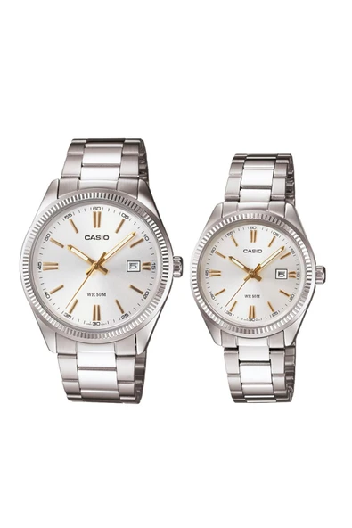 Casio MTP-LTP-1302D-7A2VDF Çift Kol Saati (Kadın-Erkek) ürün görseli 1