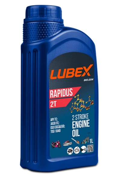 Lubex Rapidus 2T 1 L 2 Zamanlı Motor Yağı ürün görseli 1