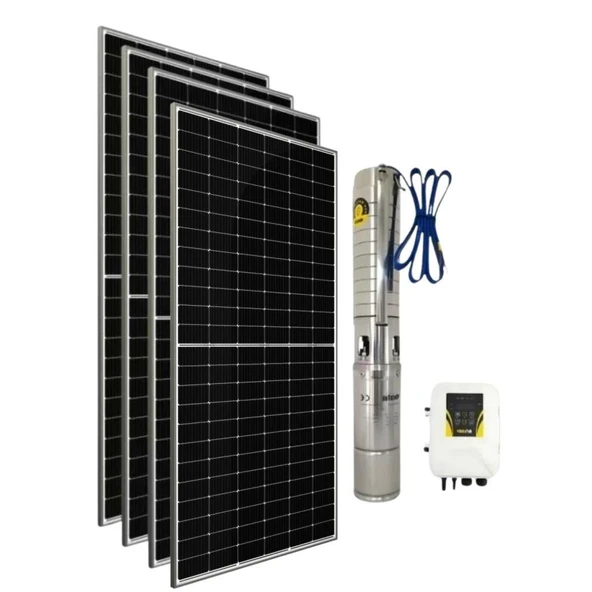 Hegel 110 Volt 13.5 Amper DC Pompalı Tarımsal Sulama Paketi ürün görseli 1