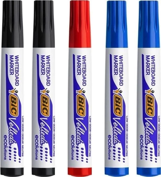 Bic Beyaz Tahta Kalemi Velleda 1701 Set : 1 ürün görseli 1