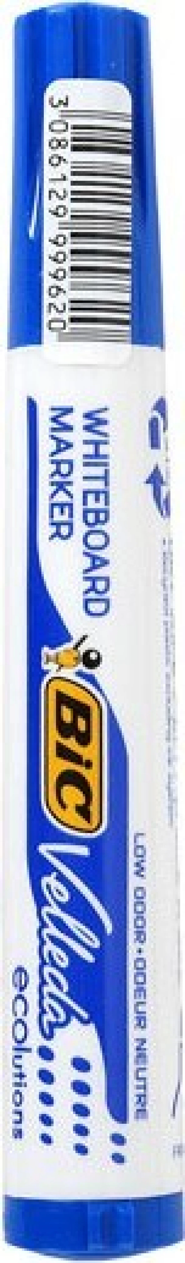 Bic Velleda 1701 Eco Yuvarlak Uç Beyaz Tahta Kalemi Mavi ürün görseli 1