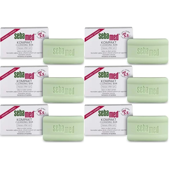 Sebamed Sabun Kompakt Hassas Cilt 100GR (6 Lı Set) ürün görseli 1