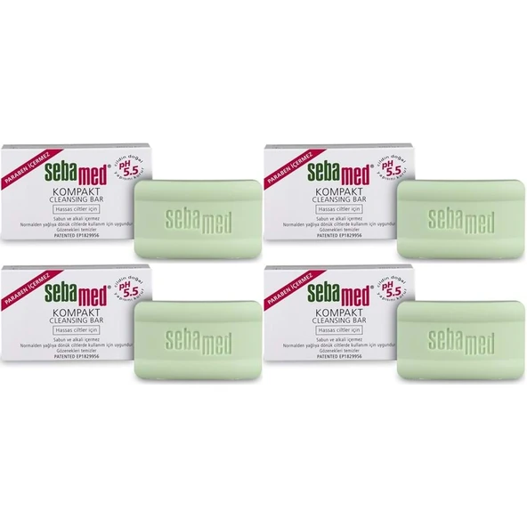 Sebamed Sabun Kompakt Hassas Cilt 100GR (4 Lü Set) ürün görseli 1