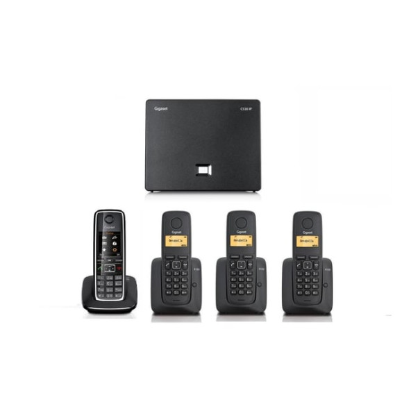 Gigaset C550 IP 4 Dahili Dect Telsiz Kablosuz Telefon Santrali ürün görseli 1