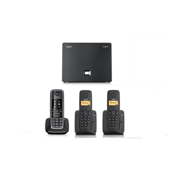Gigaset C550IP 3 Dahili Telsiz Kablosuz Telefon Santrali ürün görseli 1