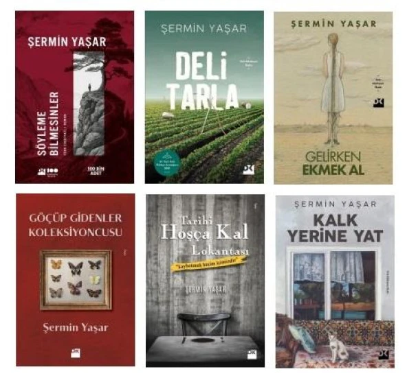 Şermin Yaşar Seti 6 Kitap (Gelirken Ekmek Al + Kalk Yerine Yat + Göçüp Gidenler Koleksiyoncusu + Söyleme Bilmesinler + Tarihi Hoşça Kal Lokantası + Deli Tarla) ürün görseli 1
