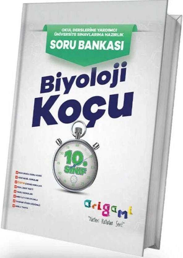 10. Sınıf Biyoloji Origami Soru Bankası Tammat Yayıncılık ürün görseli 1