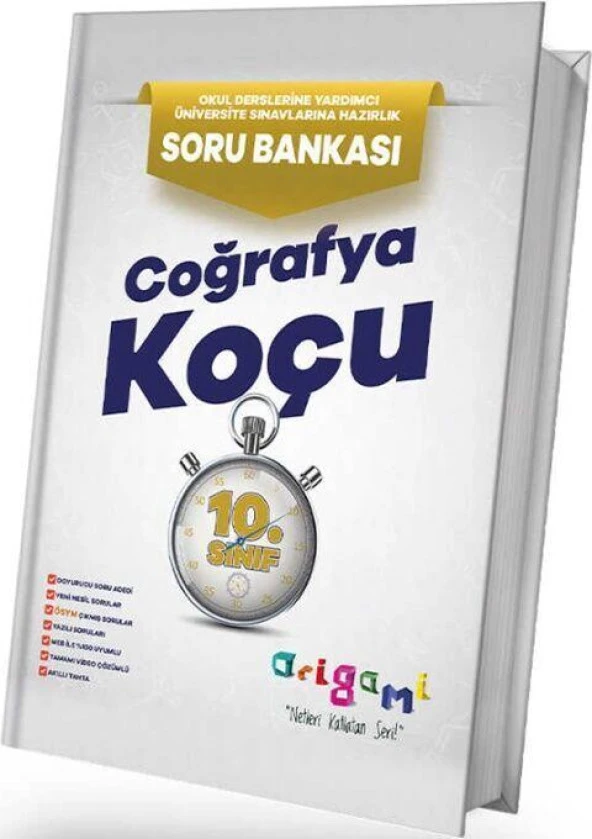 10. Sınıf Coğrafya Origami Soru Bankası Tammat Yayıncılık ürün görseli 1