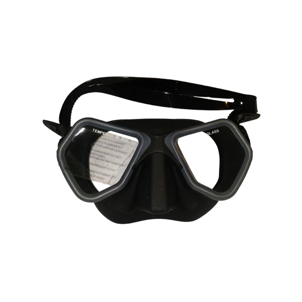 Apnea Lykia Black Dalış Maskesi ürün görseli 1