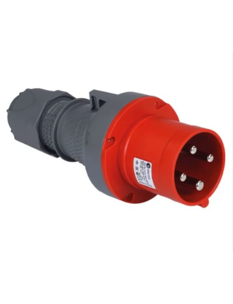 Tp Electric 3131-301-1610 4X63A Alpha Düz Fiş Vidalı IP44 ürün görseli 1