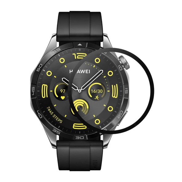 Gpack Huawei Watch GT 4 46mm Ppma Ekran Koruma Siyah ürün görseli 1