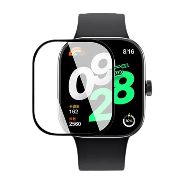 Gpack Xiaomi Redmi Watch 4 Ppma Ekran Koruma Siyah ürün görseli 1