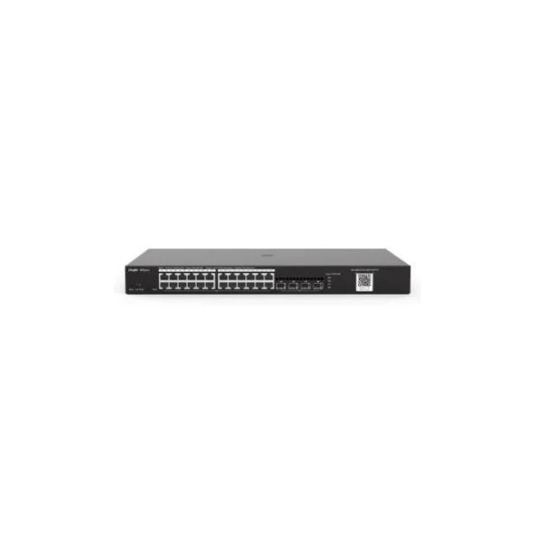 RUIJIE REYEE RG-NBS3100-24GT4SFP-P 24 PORT GIGABIT + 4XGB SFP UPLINK L2 YONETILEBILIR 370W POE SWITCH ürün görseli 1