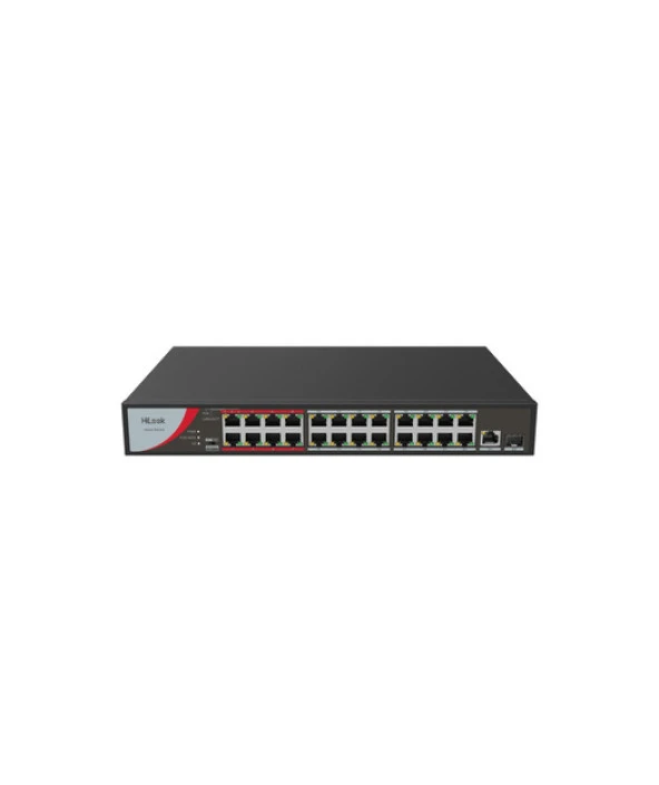 HILOOK NS-0326P-230 B 24 Port Fast Ethernet Unmanaged POE Switch NS-0326P-230 B ürün görseli 1