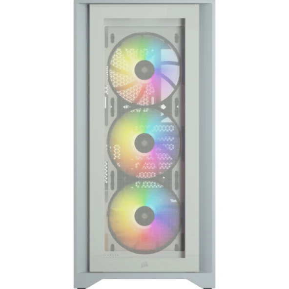 CORSAIR 4000X iCUE RGB CC-9011205-WW WHITE KASA ürün görseli 1