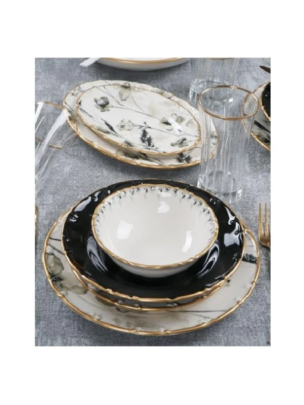 Acar Mari Gold 29 Parça Yemek Takımı Xtl-012348/2 ürün görseli 1